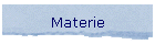 Materie